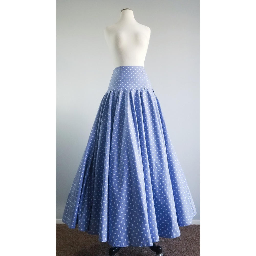 Shabby Apple Blue Southern Belle Skirt (new pic)
